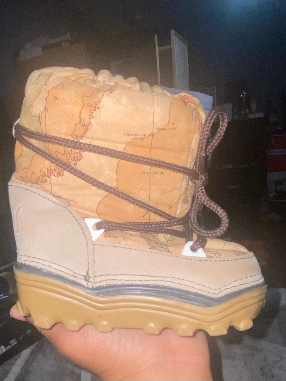 Toddler Vintage Alviero Martini 1 Classe snow boots size 23-24